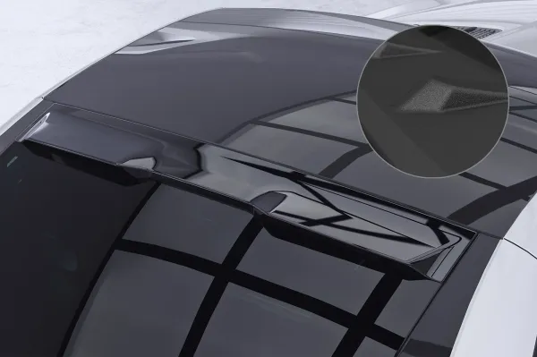 CSR Heckscheibenblende mit ABE für Mercedes-Benz SLK / SLC (R172) Roadster HSB124-S strukturiert schwarz matt (keine Lackierung erforderlich)