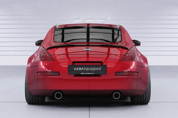 CSR Heckscheibenblende für Nissan 350Z (Z33) Coupe HSB153-G Glossy schwarz Hochglanz (keine Lackierung erforderlich)