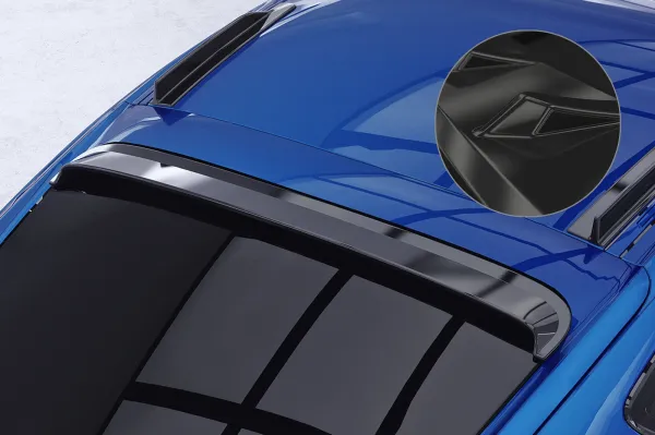 CSR Heckscheibenblende mit ABE für Porsche Cayman 987C HSB102-G Glossy schwarz Hochglanz (keine Lackierung erforderlich)