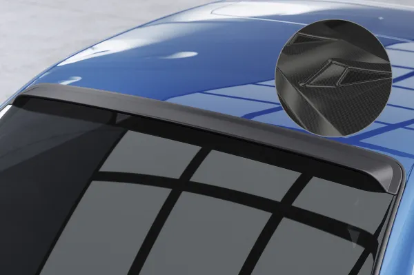 CSR Heckscheibenblende mit ABE für BMW 3er E36 Coupe HSB091-C Carbon Look Hochglanz (keine Lackierung erforderlich)