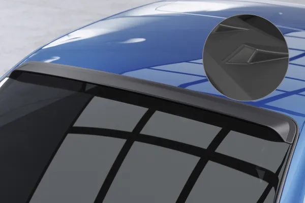 CSR Heckscheibenblende mit ABE für BMW 3er E36 Coupe HSB091-L Lackierung erforderlich (unlackiert roh)