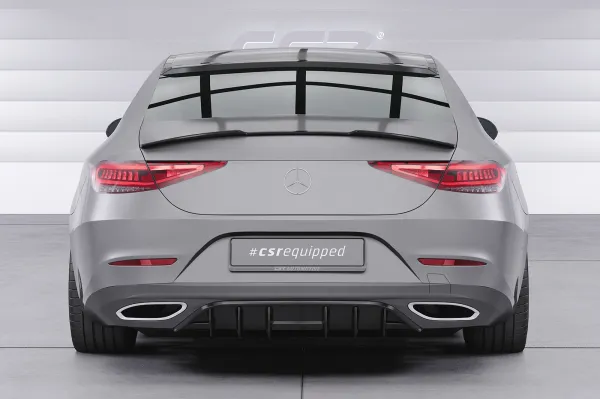 CSR Heckscheibenblende mit ABE für Mercedes-Benz CLS (C257) HSB094-L Lackierung erforderlich (unlackiert roh)