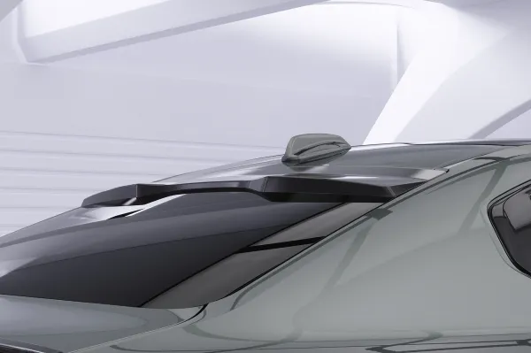 CSR Heckscheibenblende mit ABE für Polestar 2 HSB117-S strukturiert schwarz matt (keine Lackierung erforderlich)