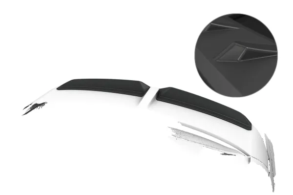 CSR Heckspoiler | Heckflügel für Cadillac Lyriq HF290-L Lackierung erforderlich (unlackiert roh)