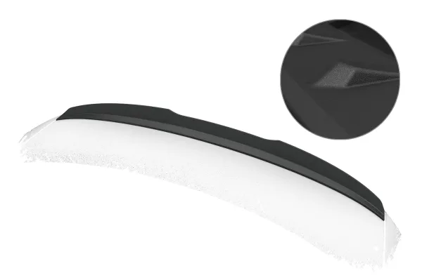 CSR Heckspoiler | Heckflügel mit ABE für Audi A3 8V Limousine HF302-S strukturiert schwarz matt (keine Lackierung erforderlich)