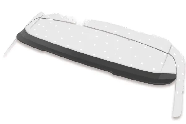 CSR Heckspoiler | Heckflügel mit ABE für Audi Q3 (8U) HF661-C Carbon Look Hochglanz (keine Lackierung erforderlich)