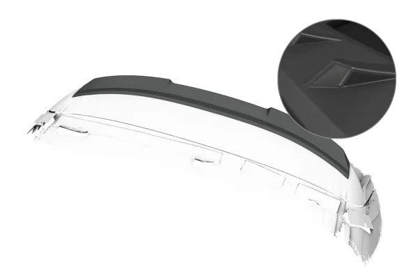 CSR Heckspoiler | Heckflügel mit ABE für Audi Q7 (4M) HF271-L Lackierung erforderlich (unlackiert roh)