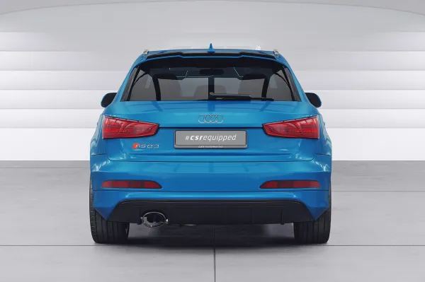 CSR Heckspoiler | Heckflügel mit ABE für Audi RSQ3 (8U) HF164-S strukturiert schwarz matt (keine Lackierung erforderlich)