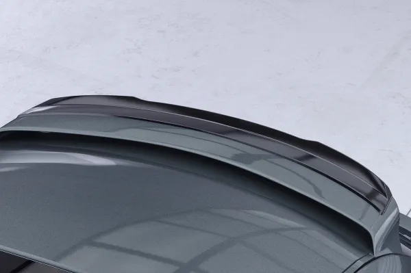 CSR Heckspoiler | Heckflügel mit ABE für Audi S1 (8X) Sportback HF100-C Carbon Look Hochglanz (keine Lackierung erforderlich)