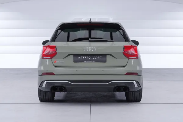 CSR Heckspoiler | Heckflügel mit ABE für Audi SQ2 (GA) HF127-G Glossy schwarz Hochglanz (keine Lackierung erforderlich)