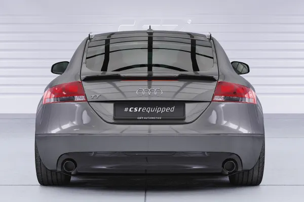CSR Heckspoiler | Heckflügel mit ABE für Audi TT / TTS 8J HF221-C Carbon Look Hochglanz (keine Lackierung erforderlich)