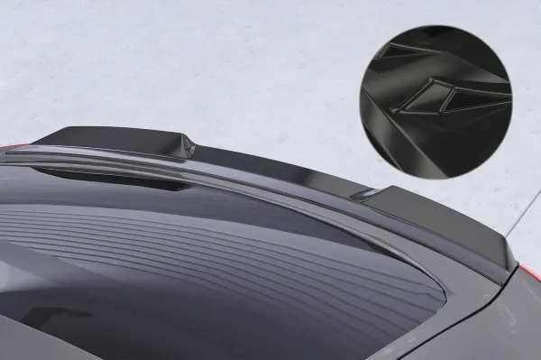 CSR Heckspoiler | Heckflügel mit ABE für Audi TT / TTS 8J HF221-G Glossy schwarz Hochglanz (keine Lackierung erforderlich)