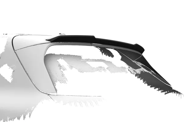 CSR Heckspoiler | Heckflügel mit ABE für BMW 1er F70 M-Paket HF274-C Carbon Look Hochglanz (keine Lackierung erforderlich)