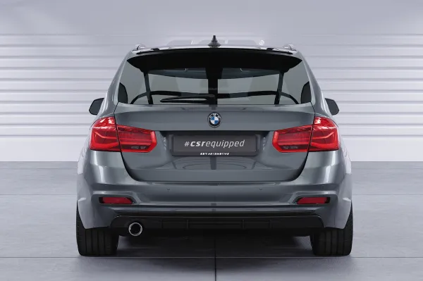 CSR Heckspoiler | Heckflügel mit ABE für BMW 3er F31 Touring HF751-L Lackierung erforderlich (unlackiert roh)