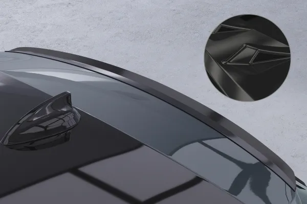 CSR Heckspoiler | Heckflügel mit ABE für BMW 3er F31 Touring HF751-G Glossy schwarz Hochglanz (keine Lackierung erforderlich)