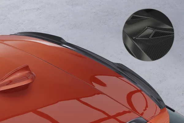 CSR Heckspoiler | Heckflügel mit ABE für BMW 3er G21 Touring HF112-C Carbon Look Hochglanz (keine Lackierung erforderlich)