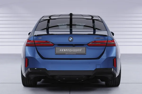 CSR Heckspoiler | Heckflügel mit ABE für BMW 5er / i5 G60 HF149-S strukturiert schwarz matt (keine Lackierung erforderlich)