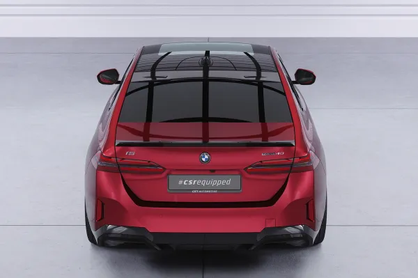CSR Heckspoiler | Heckflügel mit ABE für BMW 5er / i5 G60 HF155-L Lackierung erforderlich (unlackiert roh)
