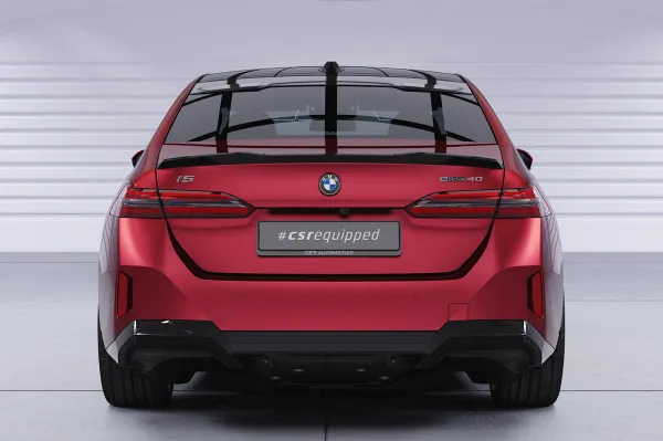 CSR Heckspoiler | Heckflügel mit ABE für BMW 5er / i5 G60 HF155-L Lackierung erforderlich (unlackiert roh)