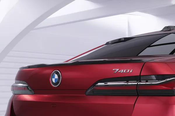 CSR Heckspoiler | Heckflügel mit ABE für BMW 7er / i7 G70 HF152-C Carbon Look Hochglanz (keine Lackierung erforderlich)