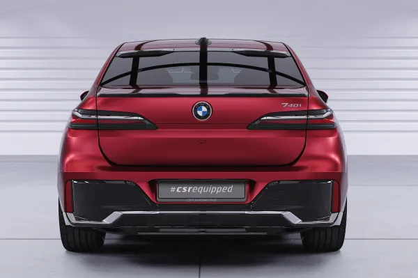 CSR Heckspoiler | Heckflügel mit ABE für BMW 7er / i7 G70 HF152-G Glossy schwarz Hochglanz (keine Lackierung erforderlich)