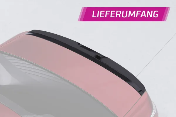 CSR Heckspoiler | Heckflügel mit ABE für BMW 7er / i7 G70 HF152-G Glossy schwarz Hochglanz (keine Lackierung erforderlich)