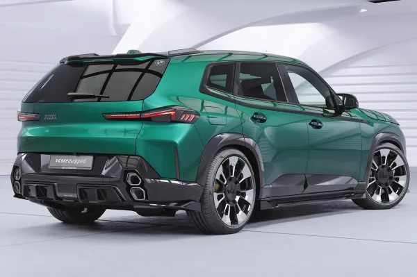 CSR Heckspoiler | Heckflügel mit ABE für BMW XM G09 HF247-S strukturiert schwarz matt (keine Lackierung erforderlich)
