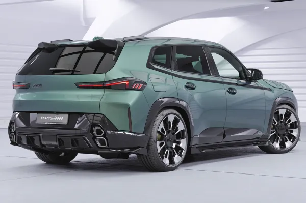 CSR Heckspoiler | Heckflügel mit ABE für BMW XM G09 HF256-S strukturiert schwarz matt (keine Lackierung erforderlich)