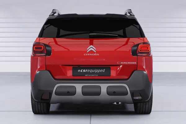 CSR Heckspoiler | Heckflügel mit ABE für Citroen C3 Aircross 2 HF148-C Carbon Look Hochglanz (keine Lackierung erforderlich)