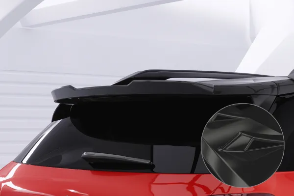 CSR Heckspoiler | Heckflügel mit ABE für Citroen C3 Aircross 2 HF148-G Glossy schwarz Hochglanz (keine Lackierung erforderlich)