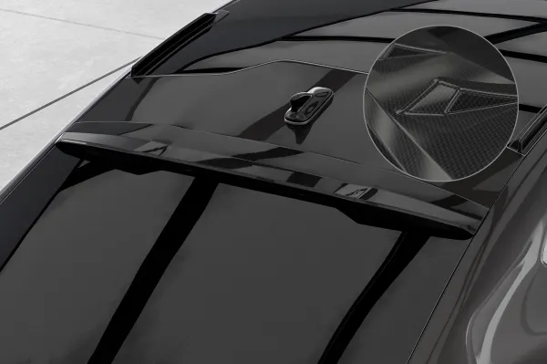 CSR Heckspoiler | Heckflügel mit ABE für Cupra Tavascan HF283-C Carbon Look Hochglanz (keine Lackierung erforderlich)