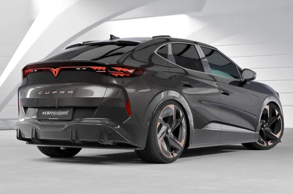 CSR Heckspoiler | Heckflügel mit ABE für Cupra Tavascan HF283-G Glossy schwarz Hochglanz (keine Lackierung erforderlich)