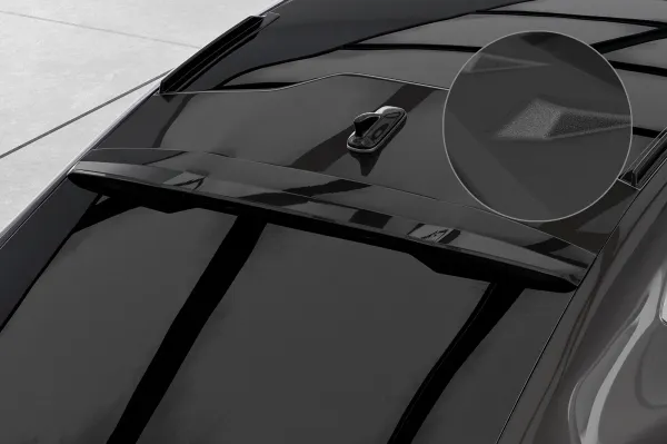 CSR Heckspoiler | Heckflügel mit ABE für Cupra Tavascan HF283-S strukturiert schwarz matt (keine Lackierung erforderlich)