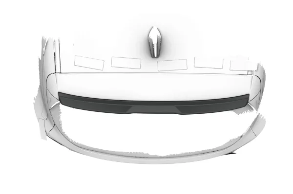 CSR Heckspoiler | Heckflügel mit ABE für Dacia Sandero Stepway / Sandero 3 (DJF) HF291-S strukturiert schwarz matt (keine Lackierung erforderlich)