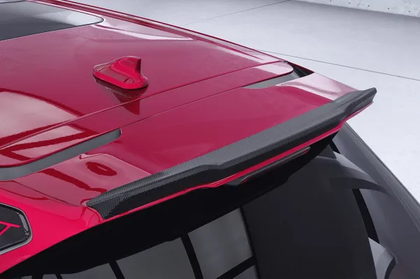CSR Heckspoiler | Heckflügel mit ABE für GWM Ora Funky Cat / Haomao GT HF135-L Lackierung erforderlich (unlackiert roh)