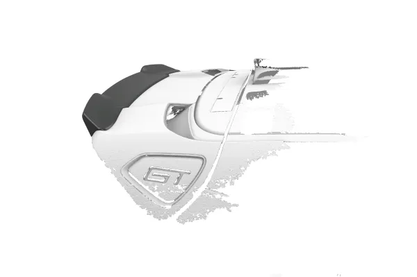 CSR Heckspoiler | Heckflügel mit ABE für GWM Ora Funky Cat / Haomao GT HF135-G Glossy schwarz Hochglanz (keine Lackierung erforderlich)