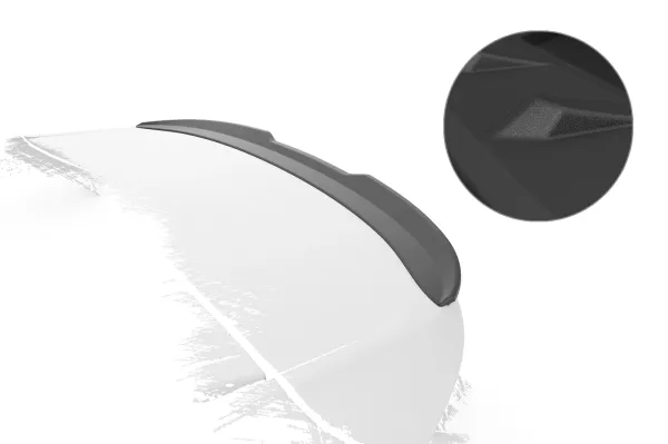 CSR Heckspoiler | Heckflügel mit ABE für Hyundai I40 Kombi / CW HF961-S strukturiert schwarz matt (keine Lackierung erforderlich)