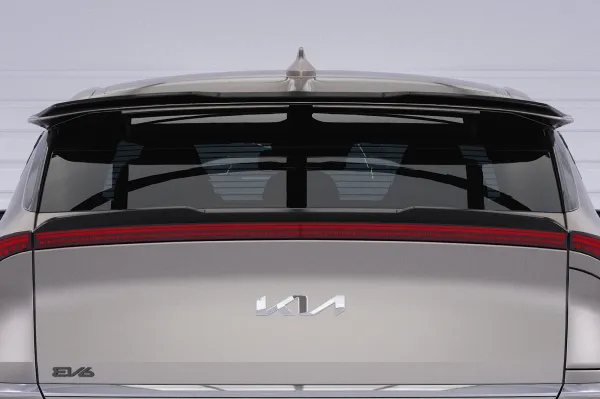 CSR Heckspoiler | Heckflügel mit ABE für Kia EV6 HF088-G Glossy schwarz Hochglanz (keine Lackierung erforderlich)