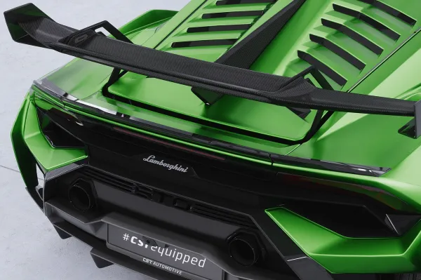 CSR Heckspoiler | Heckflügel mit ABE für Lamborghini Huracan HF202-L Lackierung erforderlich (unlackiert roh)