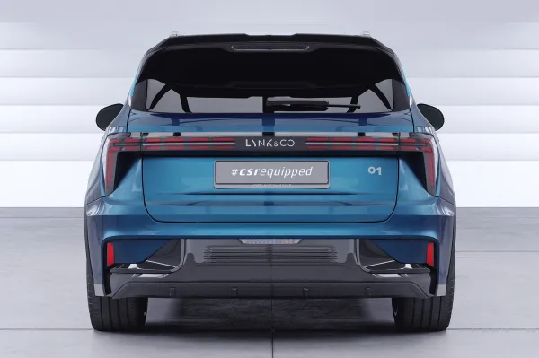 CSR Heckspoiler | Heckflügel mit ABE für Lynk & Co 01 HF065-C Carbon Look Hochglanz (keine Lackierung erforderlich)