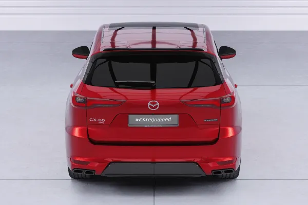 CSR Heckspoiler | Heckflügel mit ABE für Mazda CX-60 HF144-L Lackierung erforderlich (unlackiert roh)