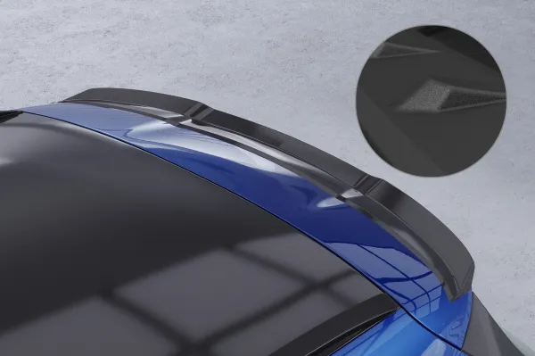 CSR Heckspoiler | Heckflügel mit ABE für Mercedes-Benz C-Klasse S206 T-Modell HF045-S strukturiert schwarz matt (keine Lackierung erforderlich)