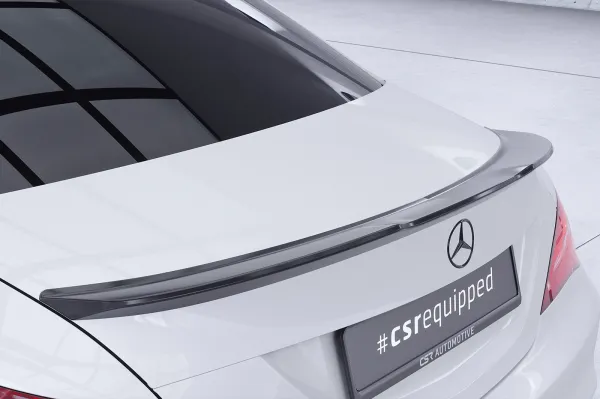 CSR Heckspoiler | Heckflügel mit ABE für Mercedes-Benz CLA (C117) Limousine HF267-C Carbon Look Hochglanz (keine Lackierung erforderlich)