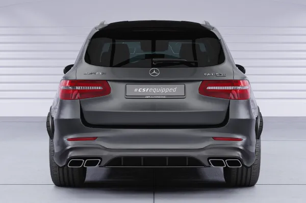 CSR Heckspoiler | Heckflügel mit ABE für Mercedes Benz GLC X253 AMG HF178-C Carbon Look Hochglanz (keine Lackierung erforderlich)