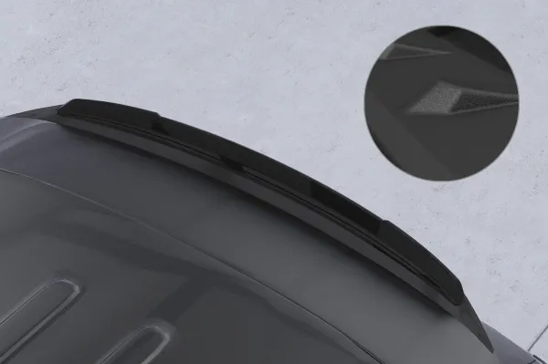 CSR Heckspoiler | Heckflügel mit ABE für Mercedes Benz GLC X253 AMG HF178-S strukturiert schwarz matt (keine Lackierung erforderlich)