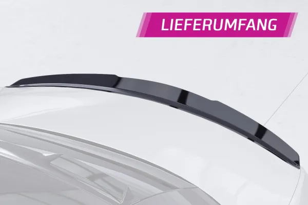 CSR Heckspoiler | Heckflügel mit ABE für Mercedes-Benz SLC (R172) 43 AMG HF120-S strukturiert schwarz matt (keine Lackierung erforderlich)