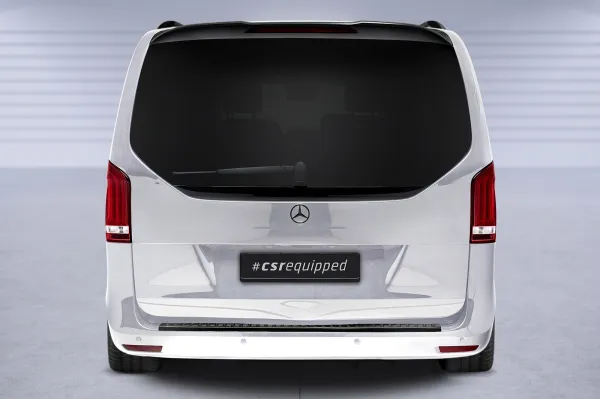 CSR Heckspoiler | Heckflügel mit ABE für Mercedes-Benz V-Klasse (447) HF849-S strukturiert schwarz matt (keine Lackierung erforderlich)