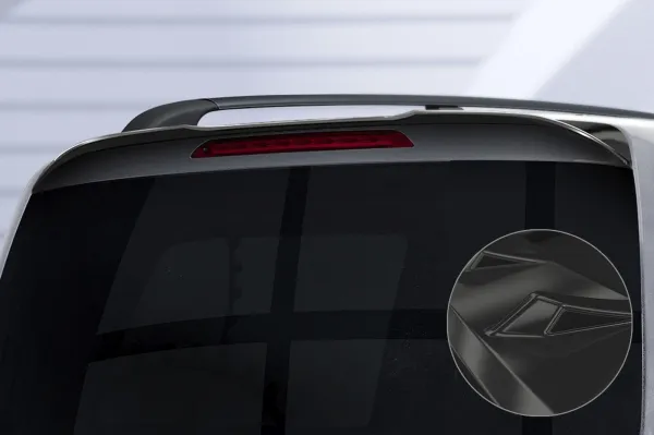 CSR Heckspoiler | Heckflügel mit ABE für Mercedes-Benz V-Klasse (447) HF849-G Glossy schwarz Hochglanz (keine Lackierung erforderlich)