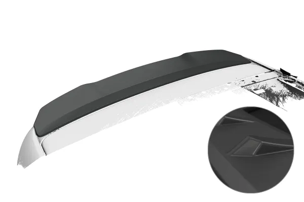 CSR Heckspoiler | Heckflügel mit ABE für MG 5 EV HF082-L Lackierung erforderlich (unlackiert roh)