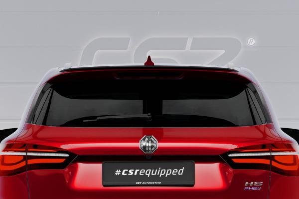 CSR Heckspoiler | Heckflügel mit ABE für MG HS / EHS HF059-S strukturiert schwarz matt (keine Lackierung erforderlich)